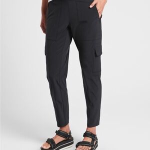 Athleta  Chelsea Cargo Pants Black 6